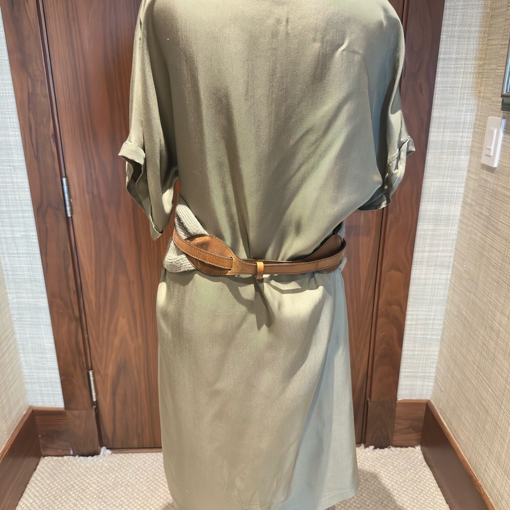 Brunello Cucinelli Green Knit Top - Picture 6 of 9